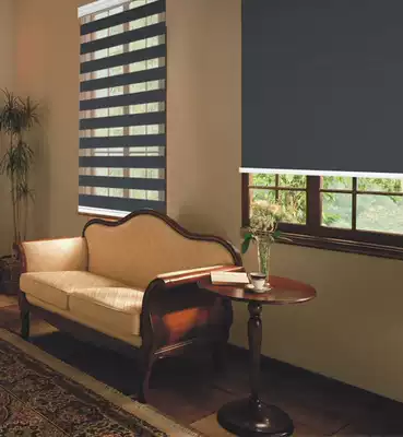 Waterproof, flame retardant, environmental protection Office, kitchen, powder room, special soft yarn curtain, roller curtain