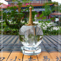 Taiwan original small bell tower pure copper pagoda Crystal Tower spiral rebelli tower pagoda height 11cm