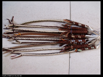 Inner Mongolia special Mongolian handicrafts gift imitation leather whip 2 special pure handmade