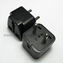 WD-9B 4 8MM double round pin European gauge conversion socket German plug South America China Converter