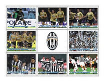 #珍藏 The Juventus superstar stamps Juventus.