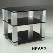 Art HF683 black tempered glass sound rack sound frame sound-sound equipment rack sound bracket