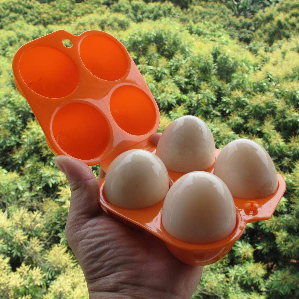 Mountain eagle outdoor picnic anti-collision and anti-fragmentation portable egg box Duck egg box 2 4 6 12 grid options