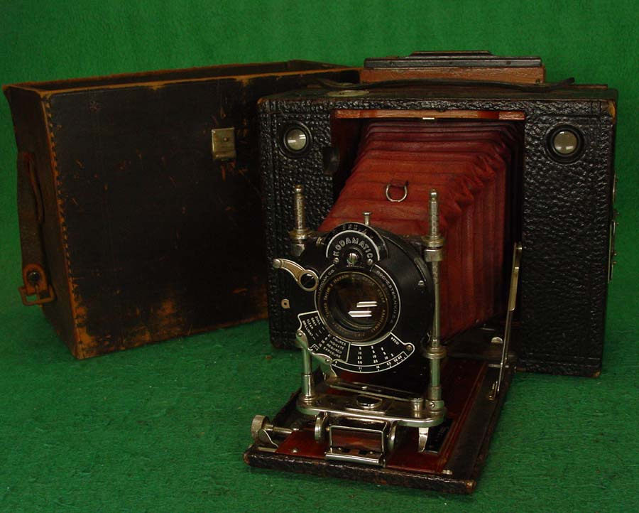 Centuries-old red cavities --- Kodak No 4 Cartridge