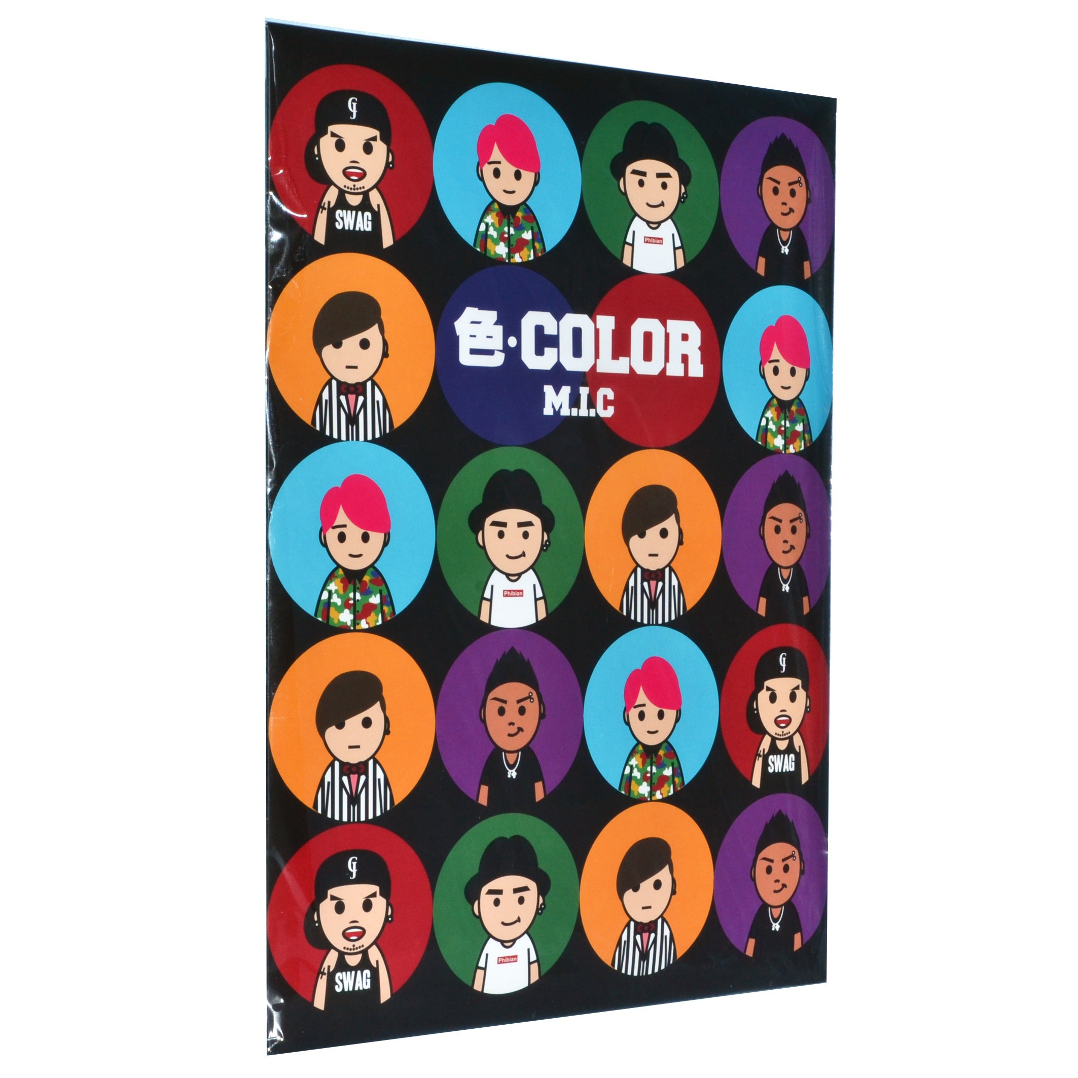 【正品现货】M.I.C.男团专辑 mic男团色color CD+随碟赠送贴纸
