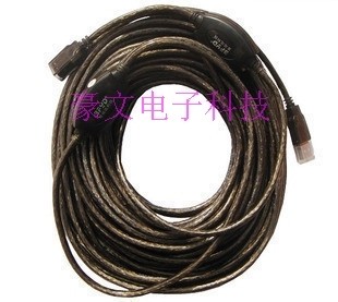 High quality USB2 0 extension line 96 with amplified power bus length 15 m