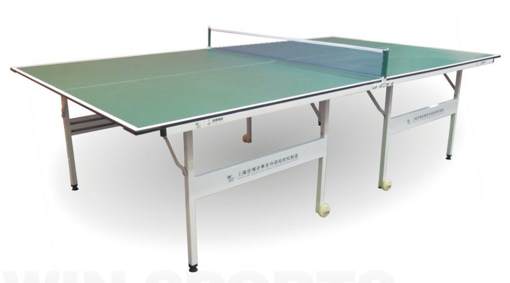 Table tennis table ping pong table YPPQ-0327 folding table tennis table with net rack movable home