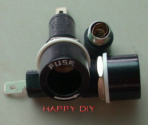 New Taiwan-funded HIGH-QUALITY FUSE holder (6 * 25MM INSURANCE)