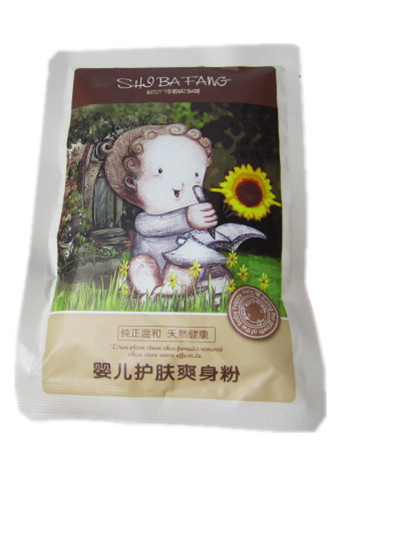 丽婴十八坊9018 -0爽身粉/预防红屁屁 宝宝护肤爽身粉80g/袋