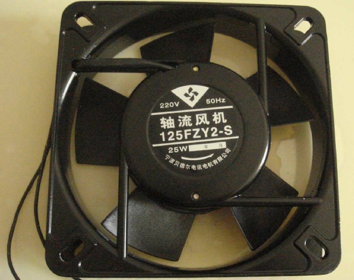 125FZY2-S axial flow fan ball bearings 220V Ningbo bedel (quality superb)