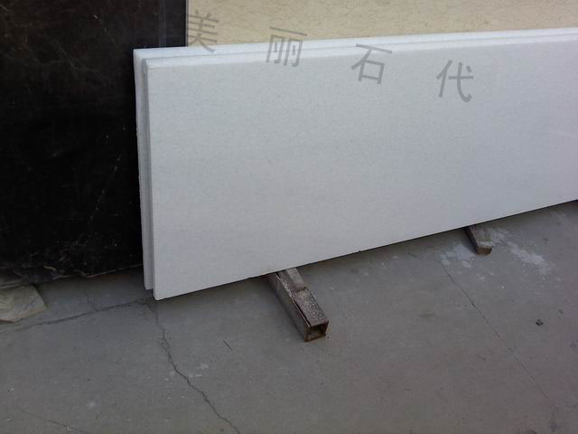 Natural Marble Snowflake White Windows Terrace Face Stone Windows Terrace Wash surface