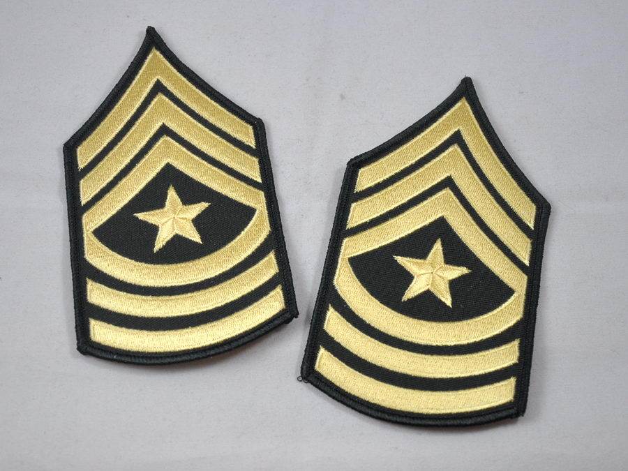 U.S. Army USARMY uniform rank badge armband first-class sergeant major SergeantMajor