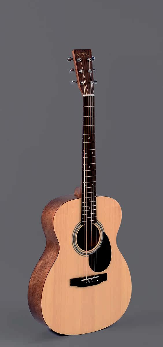 American Martin Martin Sigma Sigma OMM-ST single-board folk guitar with piano bag