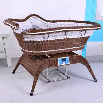 Baby electric rocking bed Children's cradle Electric baby bed Baby automatic rocking bed BB rocking nest swing bed