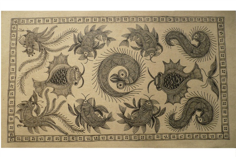 Miao nationality batik skills Danzhai Ga Nao batik professional batik batik custom-made various patterns different specifications custom-made