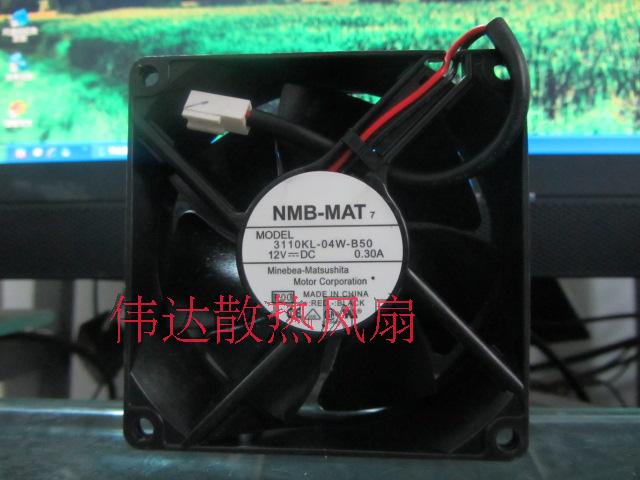 NMB-MAT 3110KL-04W-B50 8025 12V 12V 30A 0 30A