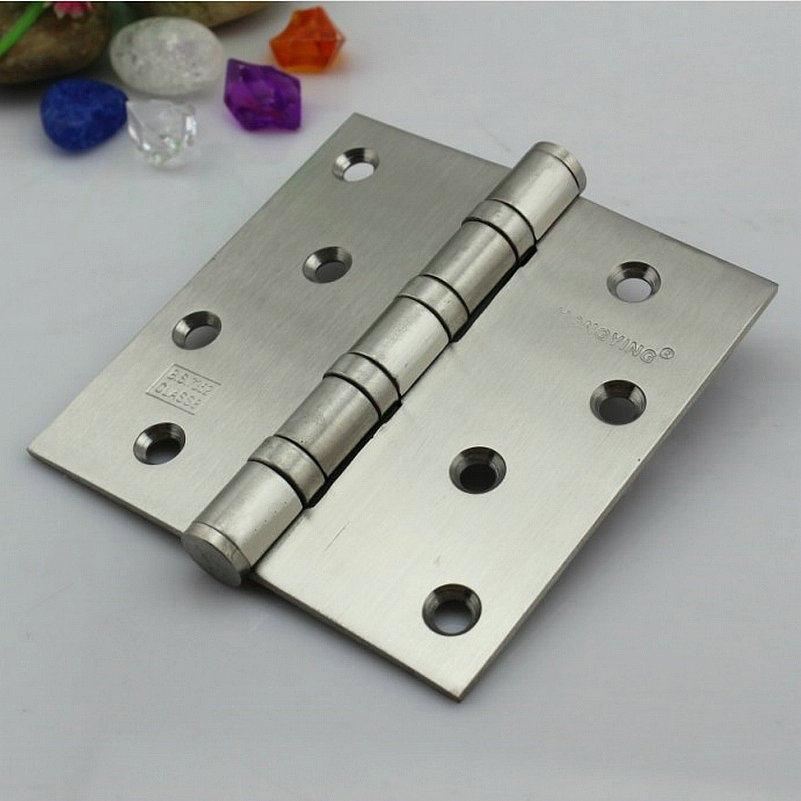 German Hongying 4 inch * 4 inch widened stainless steel hinge thickened door hinge door silent bearing hinge