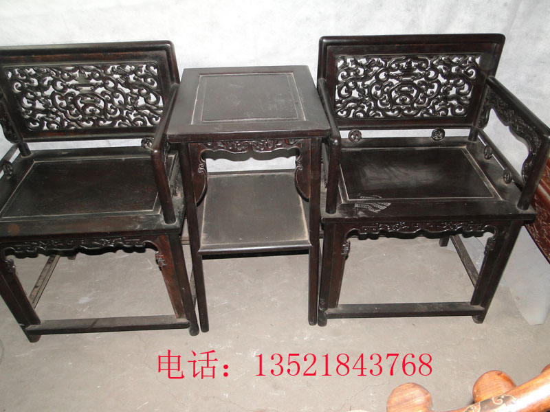 Classical Furniture Small Leaf Purple Sandalwood Rose Chair Chair Special Price Sale-Taobao