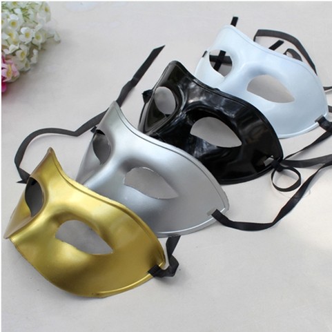 Adult Children Performances Venice Mask Makeup Prom Mask Plastic Half Face Mask