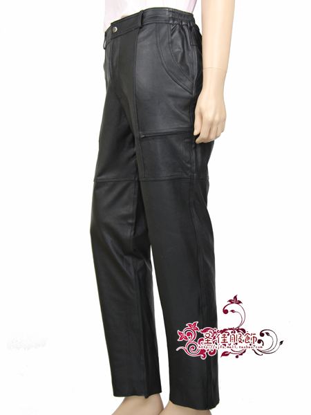 Pantalon cuir homme pantalons fuselés - Ref 1491262 Image 17