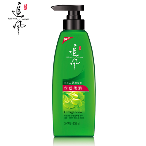 追风 丝质柔滑洗发水400ml 抚平毛躁 防干枯分叉护理去屑洗发露