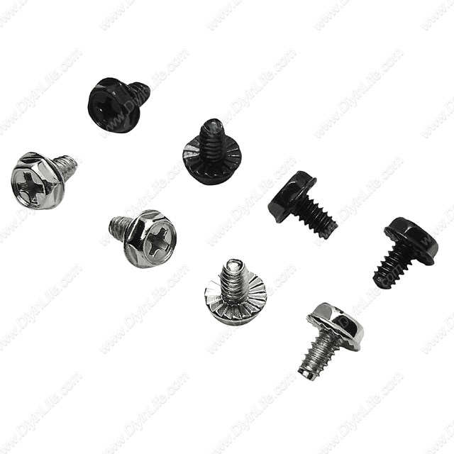 Computer case screws with anti-skid teeth high strength case accessories PCI mounting screws (1 yuan 12)