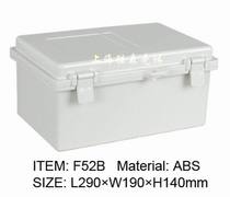 Plastic waterproof box waterproof box indoor and outdoor waterproof tank F52B outer diameter size 290*190*140