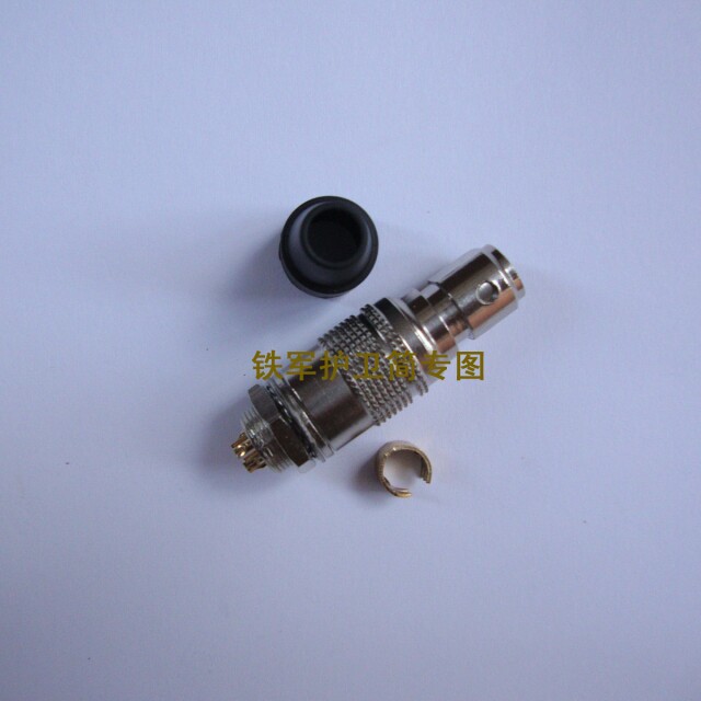 HRS2号10针广濑微型快速推拉连接器头针座孔或头孔座针工业相机头