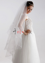 (Little New) Bride Wedding Wedding Dress Headyarn Long 3 m Lace Accessories Fashion New 66