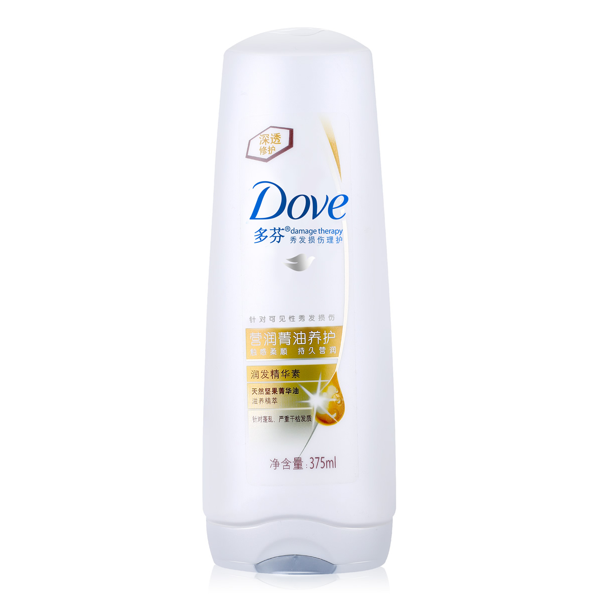 多芬 Dove 营润精油养护润发精华素 护发素 375ml 滋养修复