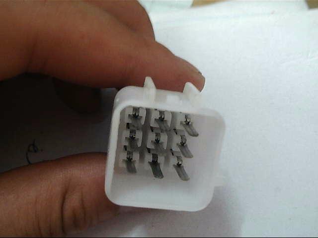 Water-jet loom Xinliao electronic code table cover meter meter meter efficiency meter 9-pin square waterproof plug-in