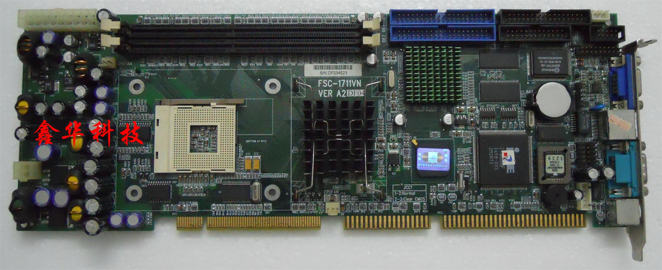 Research Xiang FSC-1711VN VER A2 P4 Engineering Control Main Board Spot