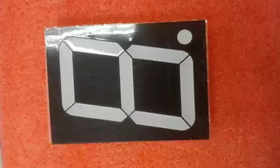 4 inch unit seven-segment glow tube 4 inch glow tube red light LED 4 inch one glow tube red Gongyang