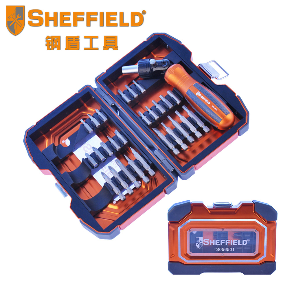 Steel Shield Tool Ratchet Screwdriver Set Gift Box Cross Screw screwdriver with screw Screwdriver Feature Screwdriver
