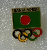 Olympic badge Bangladesh Olympic Committee badge Bangladesh NOC badge