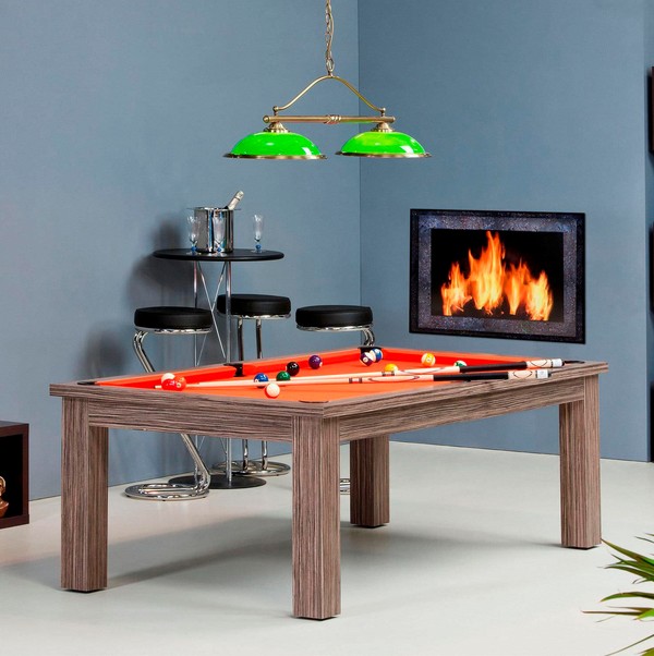 Solid wood high-end entertainment 2-in-one ball table