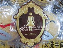 Womens restroom sign Toilet house number Womens restroom sign Lace embossed toilet