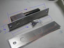 Access control Two-core special ultra-low-temperature electric mortise lock power-off unlocking electrifying locking down-inserted electric lock anti-prying lock