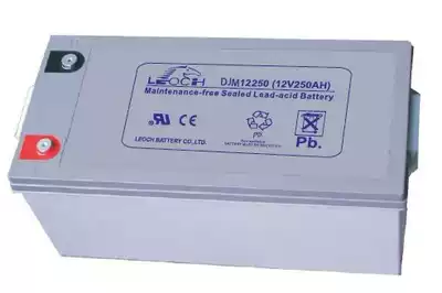 Factory low-cost direct sales LEOCH Leishi DJM12250 12V250AH DC screen distribution cabinet solar battery