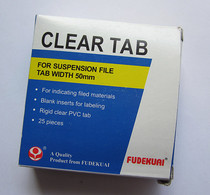 Hang Kuai Lao film 25 boxes Fudekuai plastic index labels hanging clip labels used with Hang Kuai Lao