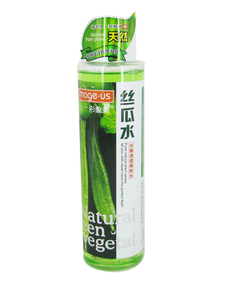 形象美丝瓜水水嫩清透爽肤水180ml控油面部化妆水