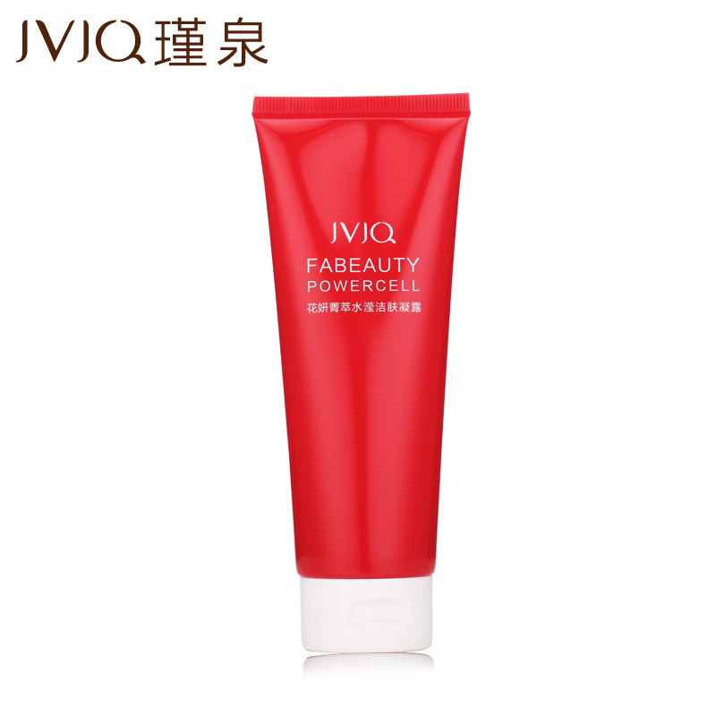 瑾泉洗面奶女花妍菁萃水滢洁肤凝露100g补水保湿微泡沫温和清洁