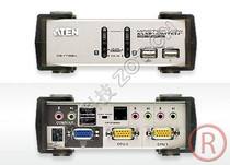 ATEN Hongzheng CS-1732A)CS1732A two-way USB KVMP switcher audio and video switcher
