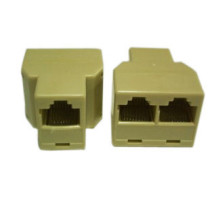 RJ45 network cable three-way head network one-point two-way joint extension interface adapter splitter promotion
