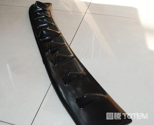 Support the installation of V3 Lingyue resin fiber modified fixed wind wing car special Southeast Lingyue shark fin Top Wing
