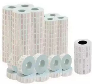 Price paper MX5500 price paper Coding paper Price paper Single row price label special offer 10 rolls