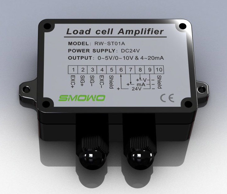 Tianko Weighing Torque Transmitter Stress Signal Amplifier RW-ST01A with PLC Output 4~20mA