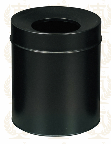 Hotel room trash can Room trash can oblique trash can direct throw trash can black paint trash can