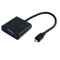 Tablet computer micro hdmi turn projection line with Chip MICRO HDMI revolution VGA master conversion line