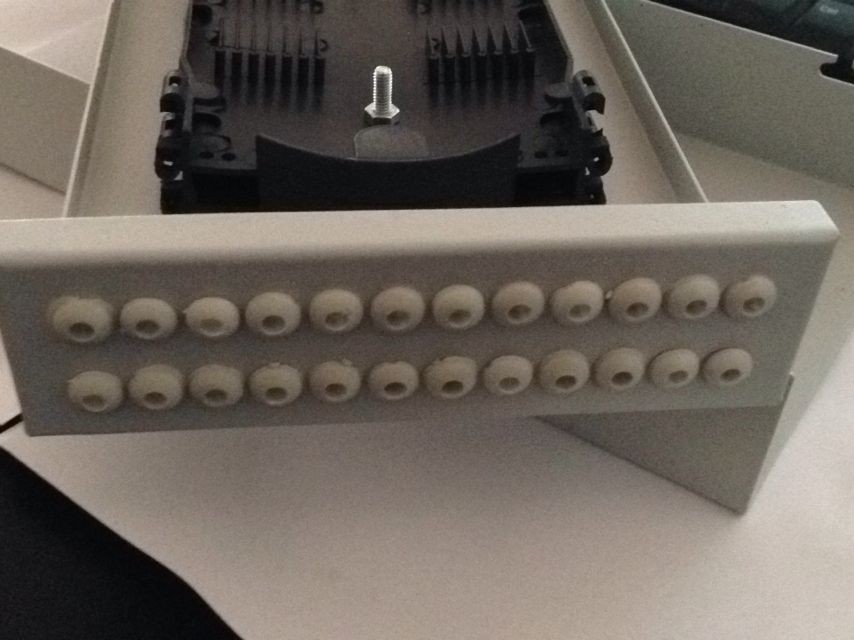 Wall-mounted 24 Core Optical Cable Terminal Box 12 Core tail fiber Box Fusion Box Thickened iron sheet 1 0 thick